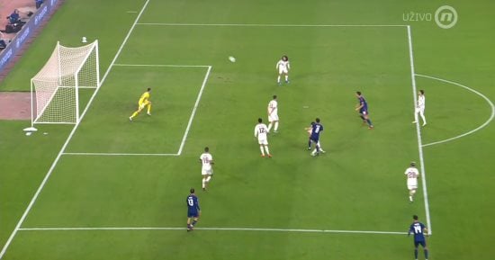 كرواتيا تتقدم على إسبانيا بهدف بيريشيتش في الشوط الأول بدوري الأمم