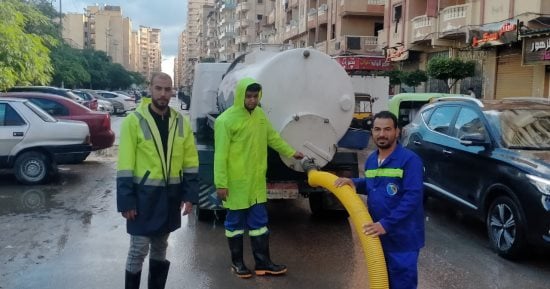 Alexandria Emergency Crews Deployed to Handle Rainwater Accumulations