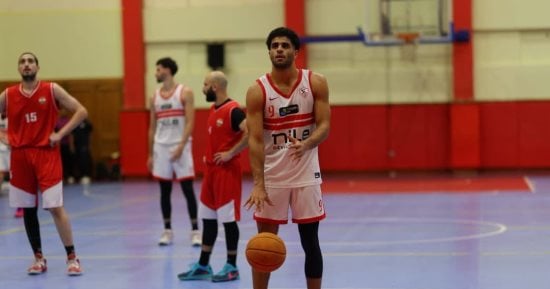 محاولات فى الزمالك لحل أزمة سفر فريق كرة السلة إلى سوريا