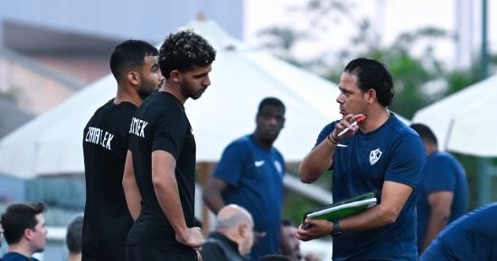 الزمالك يحذر إبراهيم صلاح من الانفعال الزائد بعد تكرار الطرد