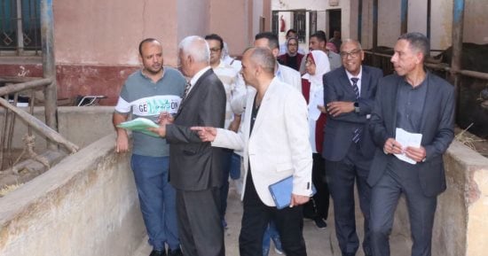 طب بيطرى بنها تستقبل لجنة اعتماد البورد المصرى لتخصص طب وجراحة المجترات والإبل