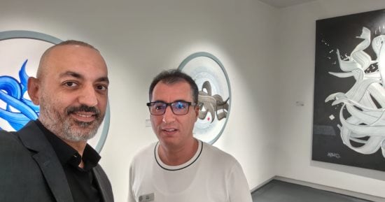 الخطاط المغربى عبد الرحيم حمزة يكشف فلسفة ما قبل الحرف
