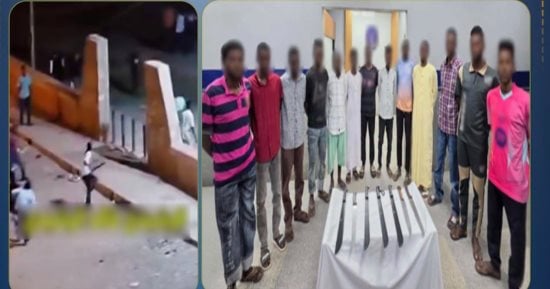 ضبط 13 شخصا بأسوان بعد تداول فيديو لمشاجرة بالأسلحة البيضاء بسبب خلافات مالية