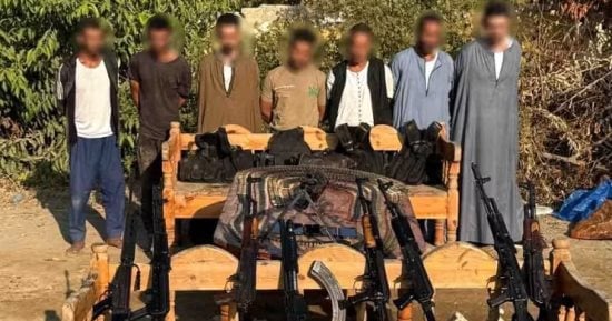 الداخلية تسقط بؤرة إجرامية استولت على 600 فدان وفرضت إتاوات بالجيزة