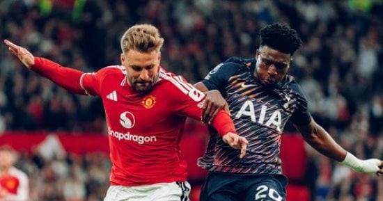 مان يونايتد ضد توتنهام.. شوط أول سلبي في الدوري الإنجليزي