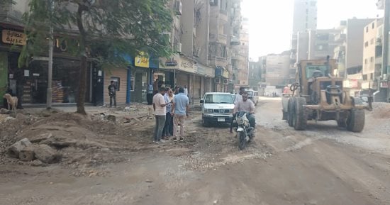 تحركات ميدانية لتطوير شوارع بولاق الدكرور ورفع كفاءة المناطق الحيوية.. صور