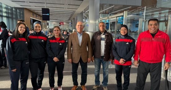 بعثة منتخب الكاراتيه تصل بولندا استعدادا لبطولة العالم للناشئين والشباب