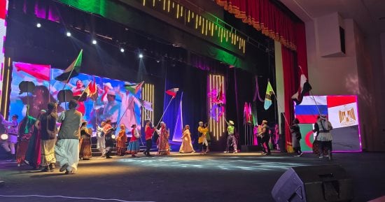 افتتاح مهرجان الإسماعيلية الدولي للفنون الشعبية بمشاركة 8 دول.. فيديو وصور 