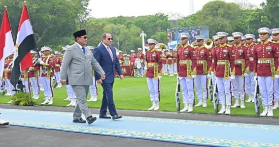 الرئيس السيسى: مصر وإندونيسيا تعملان على رفع حجم التبادل التجاري لـ5 مليارات دولار بحلول 2030