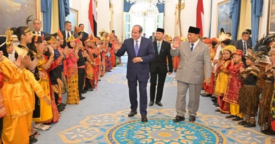 الرئيس الإندونيسى حول نهر النيل: نأسف إذا كانت هناك محاولات للانتقاص من الحقوق المائية للدول