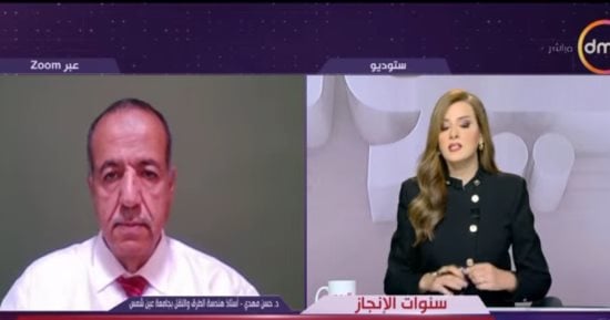 حسن مهدي: شبكة الطرق الحديثة حمت مصر من التحول إلى «جراج كبير»