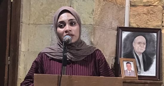 سهيلة آل حجازى فى بيت الشعر العربى.. قصيدة تبدت الآى فى طينى وفى ثمرى