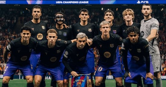 غلطة سراي ضد برشلونة.. التعادل 1-1 يحسم الشوط الأول (فيديو)