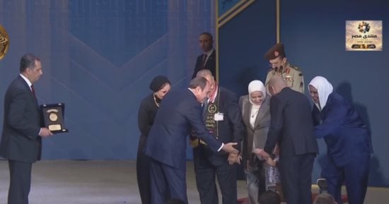 أسماء المكرمين من الرئيس السيسي خلال الندوة التثقيفية للقوات المسلحة