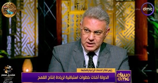 رئيس قطاع الخدمات الزراعية: إنتاج القمح في مصر يرتفع إلى 11 مليون طن