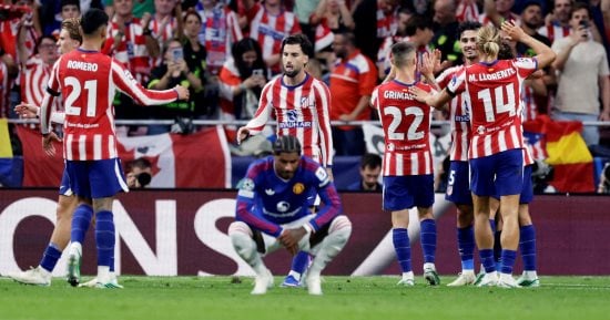 أتلتيكو مدريد ضد مان يونايتد.. باريوس يكتب التاريخ فى دورى أبطال أوروبا