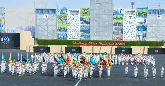 بحضور الرئيس السيسى.. أكاديمية الشرطة تشهد حفل تخريج دفعة 2026 فى احتفالية الجاهزية والانضباط.. قوة وتحديث أمنى من العرض العام إلى قسم الولاء.. ورسائل من القيادة السياسية إلى الشعب المصرى