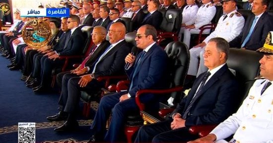 الرئيس السيسى يهنئ الخريجين الجدد من أكاديمية الشرطة وأسرهم