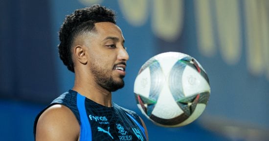 مساحات سبورت : سالم الدوسري يعود لتدريبات الهلال قبل مواجهة الحزم بالدوري السعودي