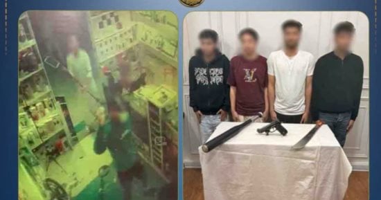 ضبط المتهمين بالتعدى على مالك محل هواتف محمولة بالمنوفية