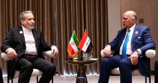 العراق يبحث مع إيران آخر التطورات في المنطقة ومسارات السلام