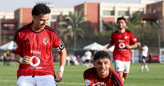 الأهلي يفوز على الزمالك بهدف نظيف فى دوري الشباب.. فيديو 