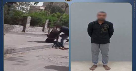 الداخلية تضبط عاملا تعدّى على زوجته بالضرب في شارع بالقاهرة