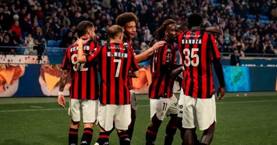 مساحات سبورت : أولمبيك ليون ضد نيس.. رفاق عبد المنعم يتأخرون 2-1 فى الشوط الأول