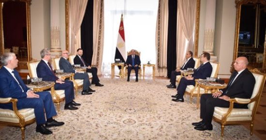 الزعيم السيسى يستقبل نائب مدير رئاسة روسيا الاتحادية والممثل الخاص للرئيس الروسي