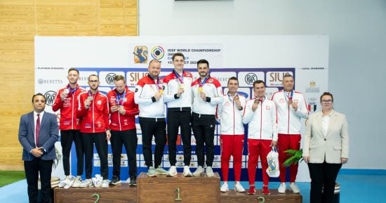 مساحات سبورت : فنلندا تحصد ذهبية نهائى البندقية 300 متر للرجال بكأس العالم للرماية بالعاصمة الجديدة