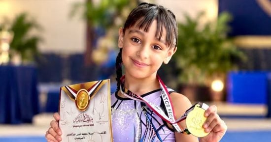 مساحات سبورت : فراشات أندية سيتي كلوب يحصدن المراكز الأولى فى بطولة الجمهورية للجمباز الفني
