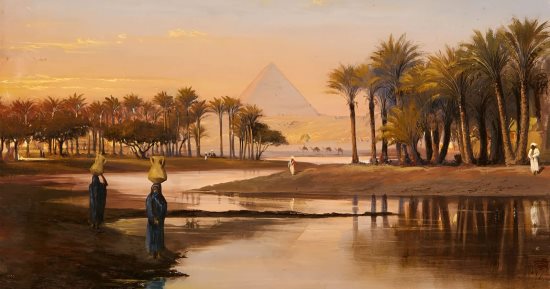 لوحات الأجانب فى مصر.. حاملات المياه من النيل لرودولف فايس