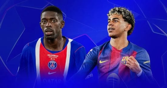 مساحات سبورت : بي اس جي ضد برشلونة.. أغلى تشكيل مشترك في القمة يبلغ 1.28 مليار يورو
