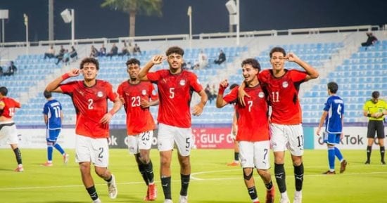 منتخب الناشئين يختتم تحضيراته اليوم لمواجهة اليمن في كأس الخليج