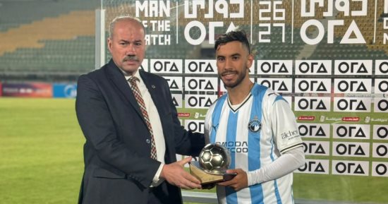 ناصر ماهر رُجلاً لمباراة بيراميدز وطلائع الجيش في الدوري