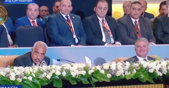 عقب اتفاق مجموعة طلعت مصطفى.. فخامة الرئيس السيسى ممازحًا حسن علام: أنت هتقعد تتفرج علينا؟