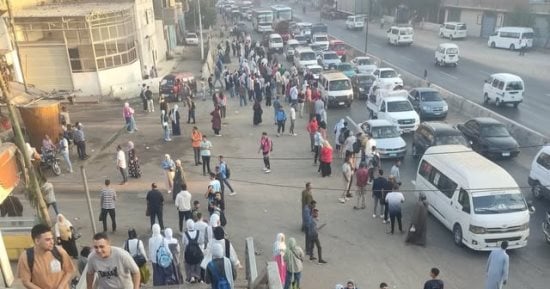 أهالي طوخ وقها يطالبون بزيادة خطوط أتوبيسات النقل العام والجماعى