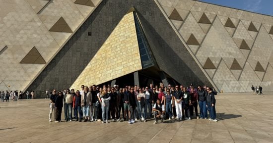 مساحات سبورت : زيارة تاريخية لنجوم بطولة لونجين العالمية إلى المتحف المصري الكبير.. صور