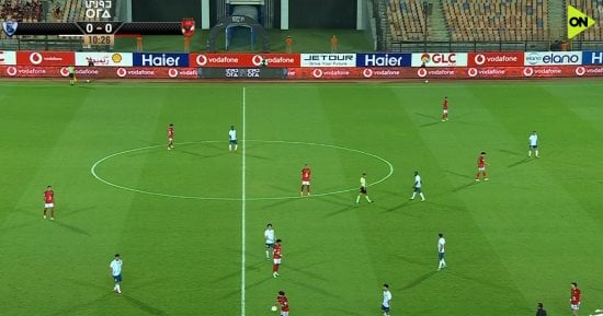 الأهلي يواصل التقدم أمام القناة بعد 30 دقيقة من الشوط الأول