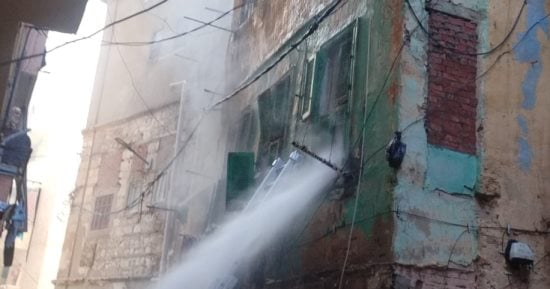السيطرة على حريق شقة بسبب إسطوانة بتوجاز دون إصابات بالإسكندرية