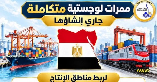 من الأحمر إلى المتوسط.. تنفيذ 8 ممرات دولية لترسيخ مصر كمحور عالمي للتجارة