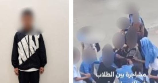 الداخلية تضبط طالباً هدد زملاءه بسلاح أبيض أمام إحدى مدارس الإسماعيلية