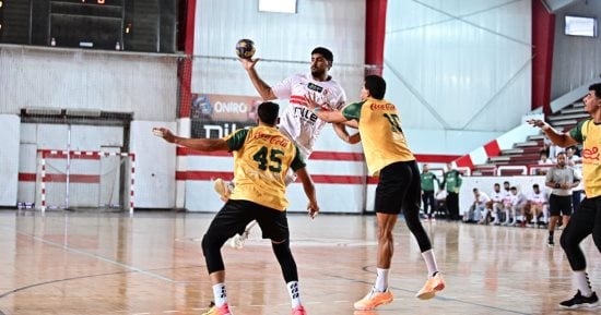 مساحات سبورت : الزمالك يستهل مشواره في دوري المحترفين لكرة اليد بالفوز على المعادي
