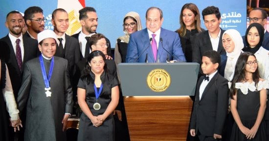 فخامة الرئيس السيسى: ترسيخ دعائم الجمهورية الجديدة إنجاز للشعب المصرى بأكمله
