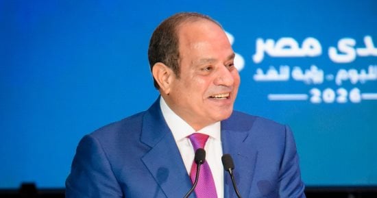 نص كلمة فخامة الرئيس السيسى بالحفل الختامى لمنتدى مصر 2026.. صور