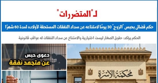 حبس متهم 6 أشهر لاعتدائه على فردي أمن بالتجمع