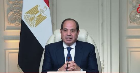 فخامة الرئيس السيسى: نهر النيل لمصر شريان حياتها وجسر للتواصل بين الشعوب