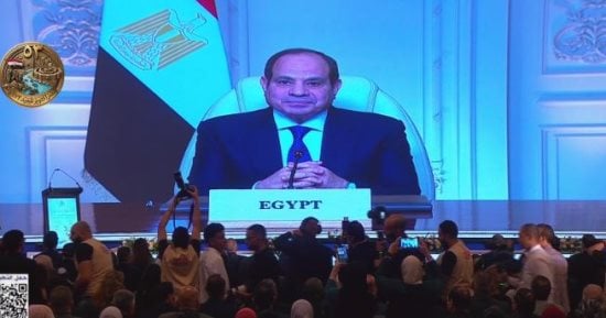 فخامة الرئيس السيسى: أسبوع القاهرة للمياه منصة دولية للحوار وتبادل الخبرات