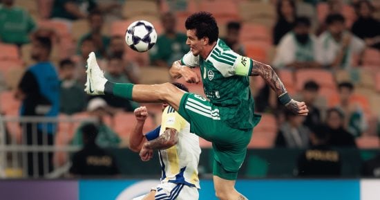 الأهلي يتقدم على الغرافة 1-0 فى الشوط الأول بدورى أبطال آسيا للنخبة