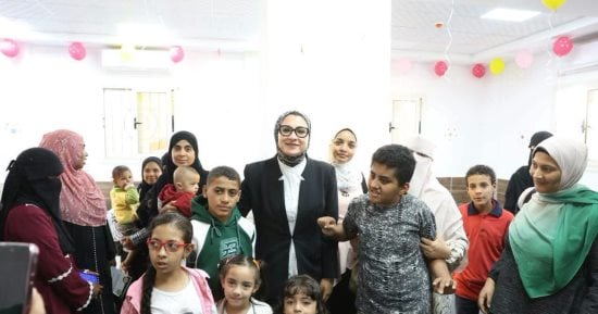 محافظ الوادي الجديد تشهد بدء تشغيل تجريبي لمركز تأهيل ذوي الاحتياجات الخاصة 